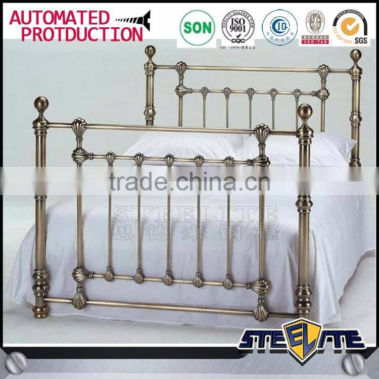 Europe market fashion style metal single bed for bedroom