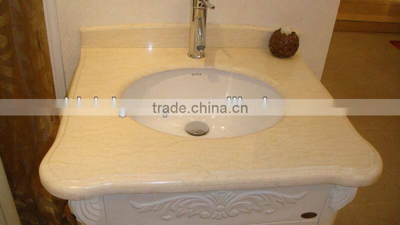 French New Style Bath Cabinetry,White Color Bathroom Vanities,Antique Bathroom Cabinets(BF08-4081)