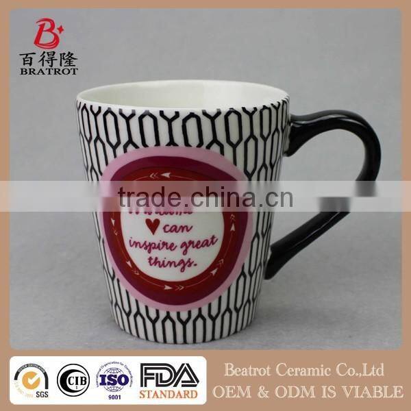 Bone China Tea Cup with Handle