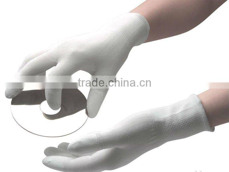 Carbon fiber pu coated ESD glove