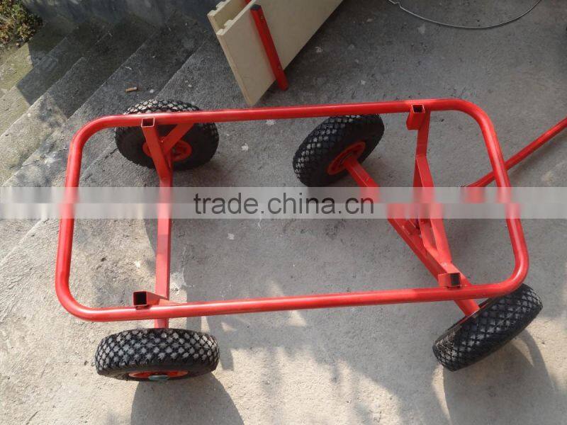 WOODEN TOOL CART TC1812 with removable tarpaulin