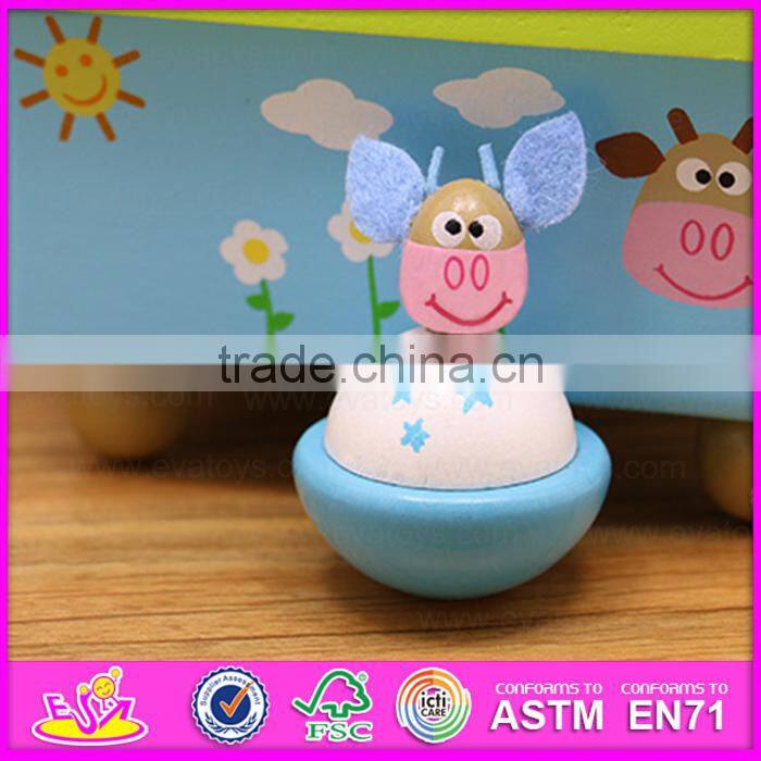 Customize promotion gift baby wooden music box movements W07B025-S