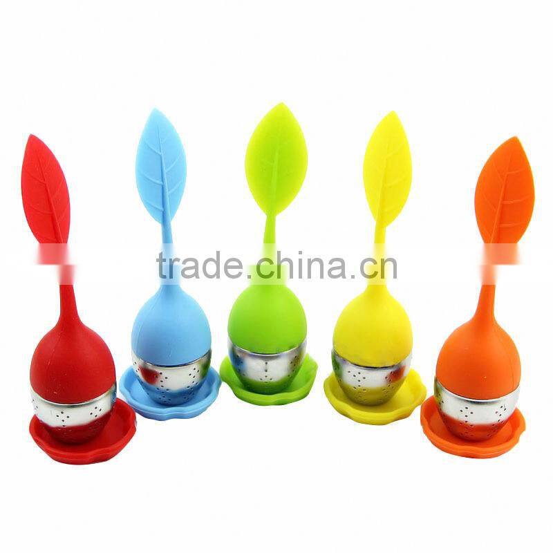 The Wholesale Silicone Tea Strainer Herbal Spice Infuser Bag Filter Diffuser Kitchen