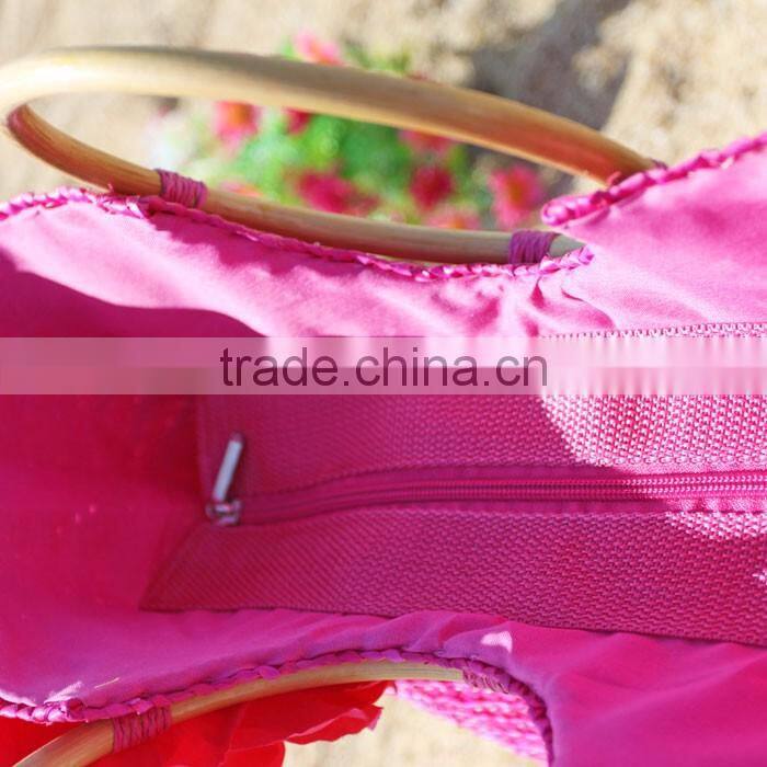 2017 trending products handmade Cheap beach handbag bag for travel