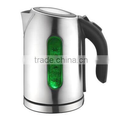 electric kettle yuyao stainless steel electric kettle 1.7L