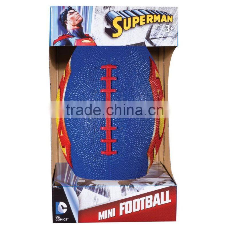 Super Cool Hero Mini Football, in black and yellow