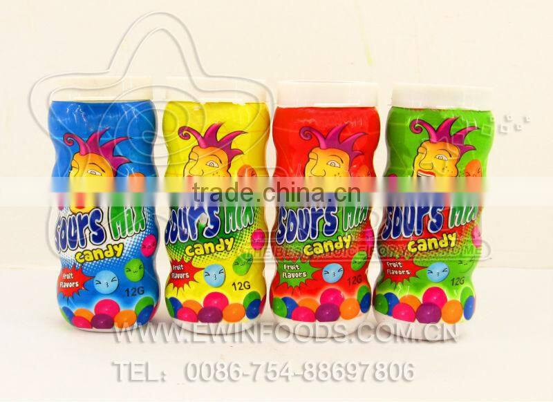 Colorful Mix Fruity Flavor Sour Candy