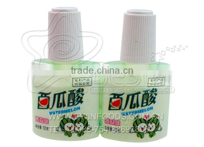 Watermelon flavor sour powder candy