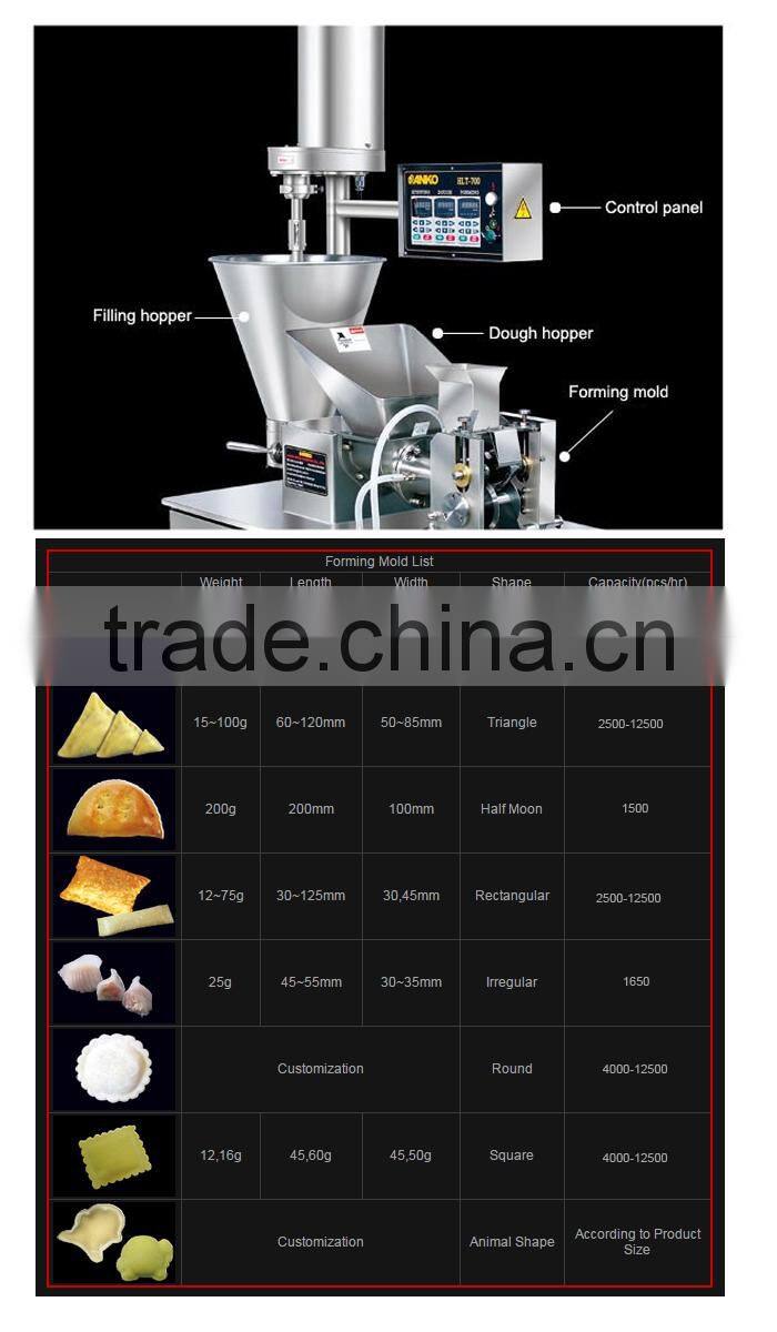 Anko Automatic High Capacity Frozen Curry Puff Making Machine