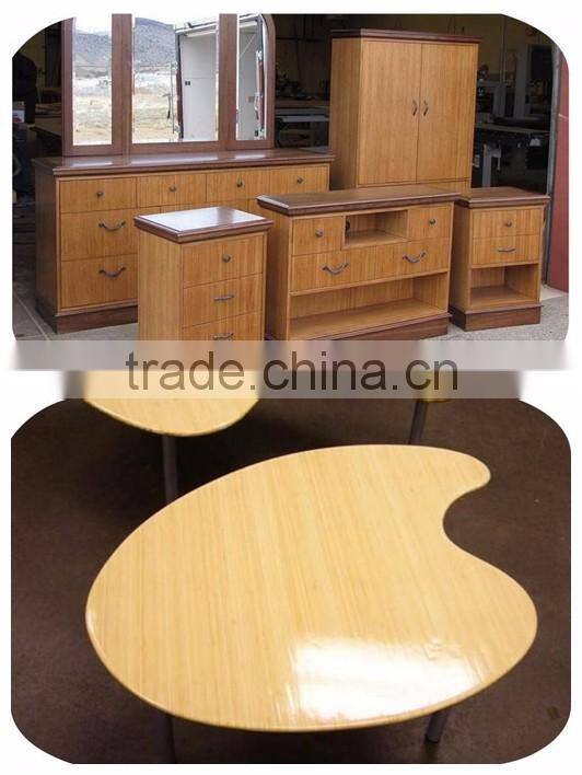 100% formaldehyde free natural bamboo plywood in 4'x 8'x 18 mm sheets of 3 ply