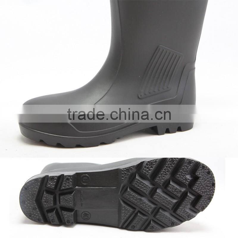 PVC boot gumboots safety work rain boots protective shoes for construction farming mining industry