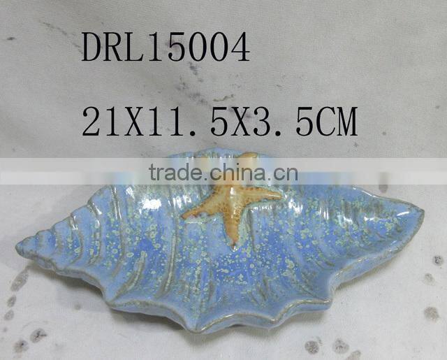 decorative ocean products in ceramic