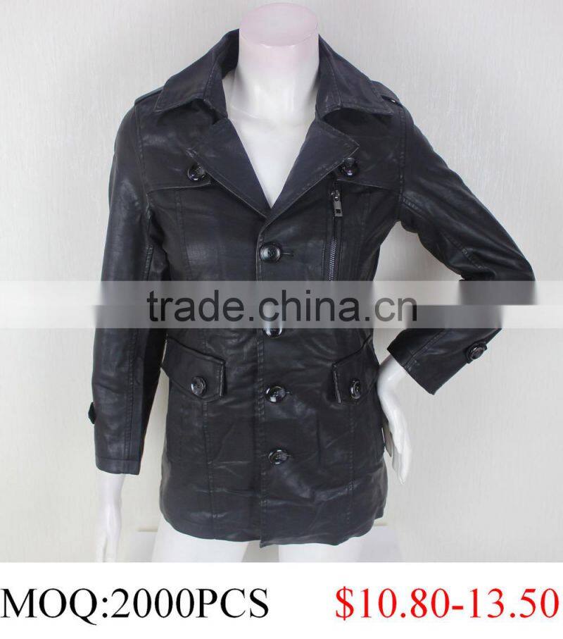 WOmen Leather Duster Coat