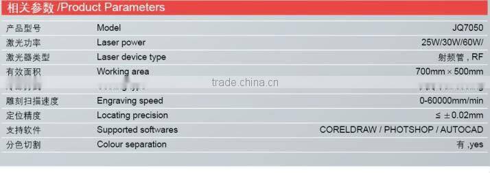 radio-frequency tube laser engraving machine JQ-7050