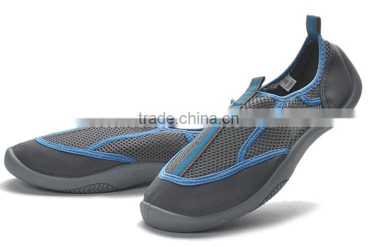 fashion outdoor men casual shoes sneakers for male on the beach, high quality casual water shoes binding made in china factory