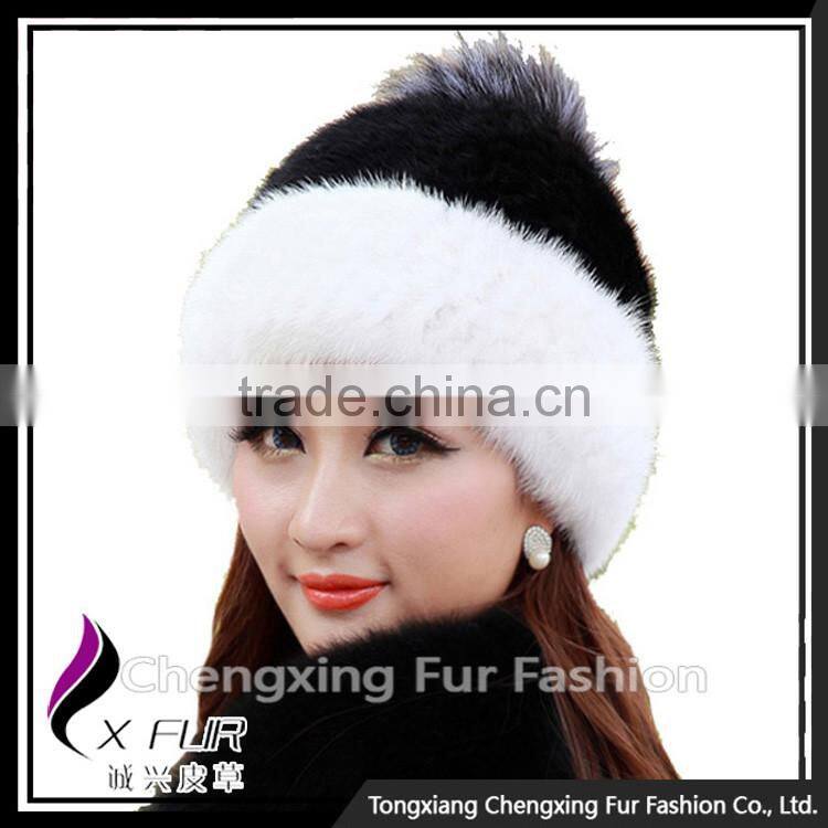 CX-C-221P Genuine Mink Fur Hat / Snood ~Hat Manufacturer