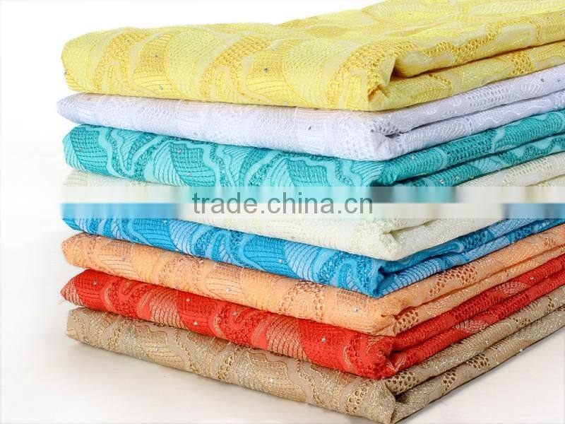 Africa Swiss Voile Lace 2016 Nigerian Atiku Fabric Wholesale SL0415