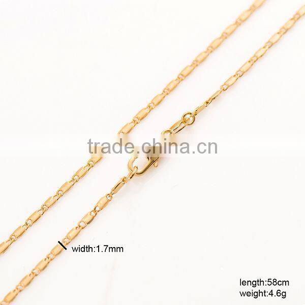 2013 simple design necklace chain