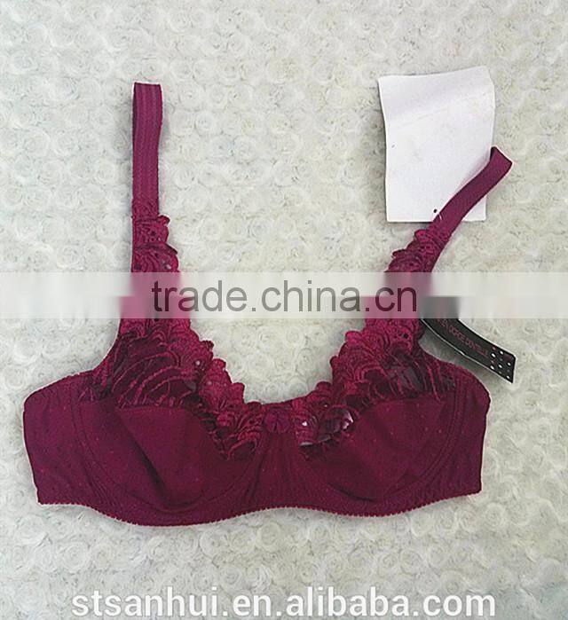 China factory wholesale exquisite embroidery erotic xxx sexy bra