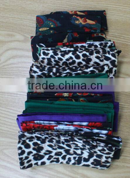 bestdress Quanzhou walson Headband colorful polka dot head wrap Soft hair band LADY Rhinestone wide headwrap