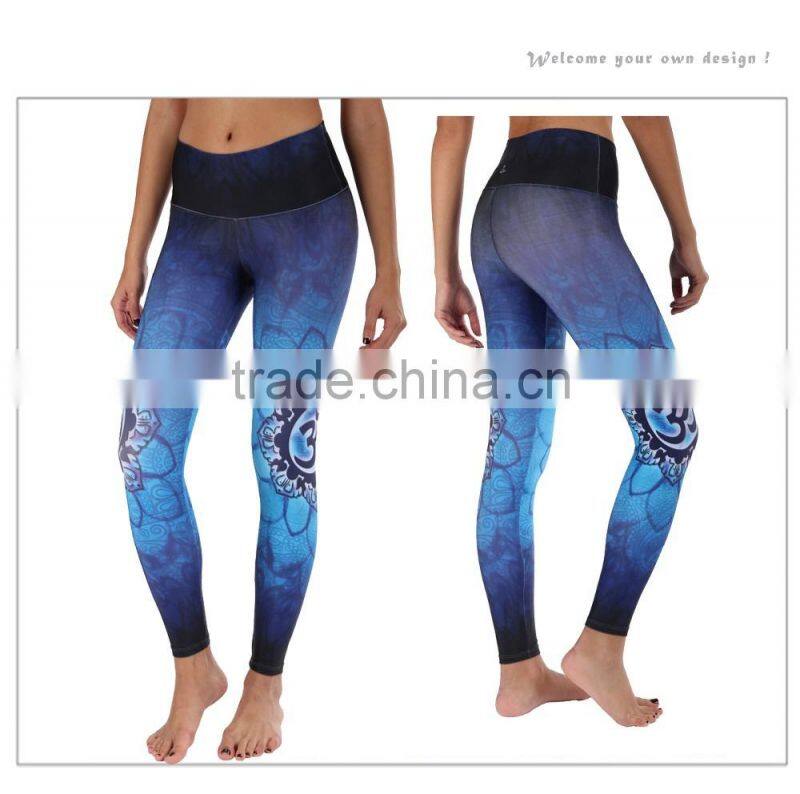 Cheap sportswear fitness pants fashion tights for women