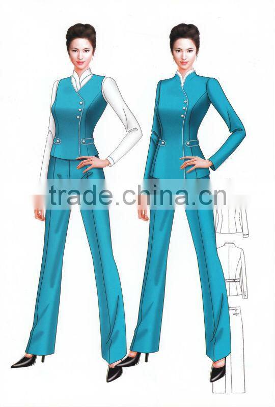 Ladies Suit With Skirt, High Quality Ladies Suit,Ladies Suit