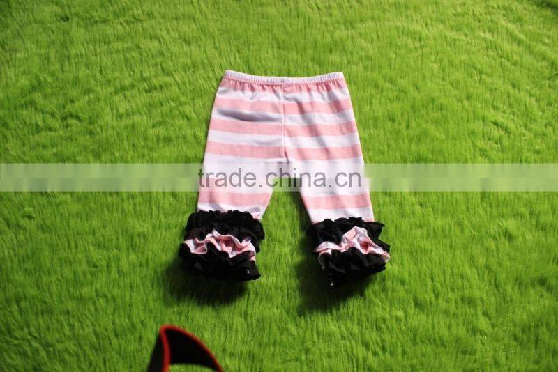 Baby Girls Summer Cotton Icing Capris Wholesale Teen Girls 2017 Fashion Stripe Capris Boutique