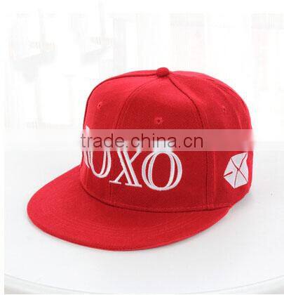 Custom wholesale baseball cap flat top fancy stylish baseball caps