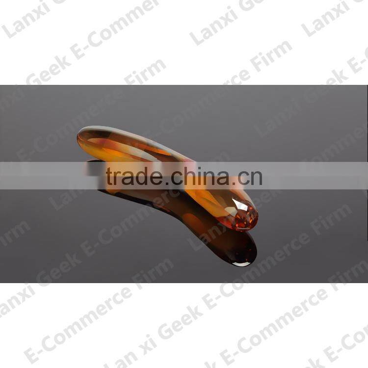 Adult Products Anal Plug Colorful Crystal Glass Dildo Anal Plug Heart Shape Hot Selling Adult Game