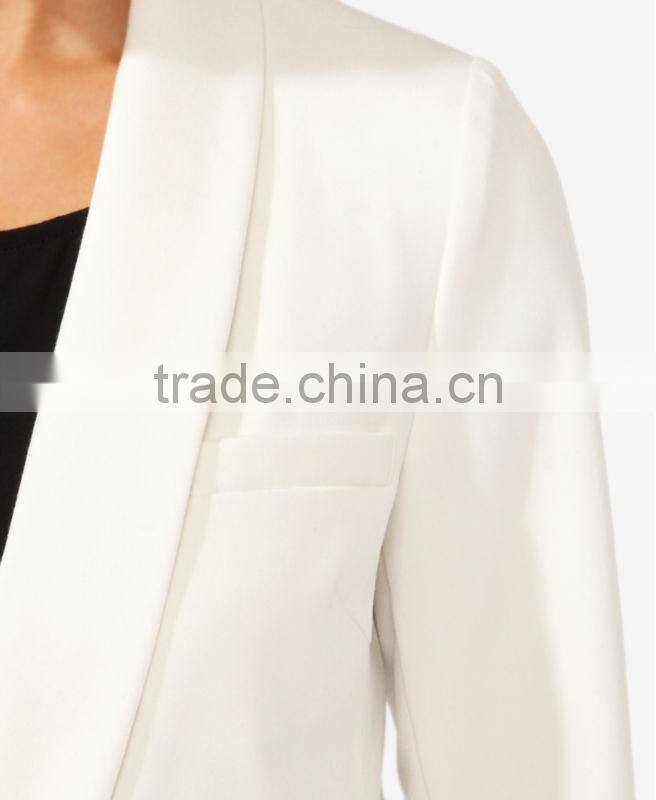 Longline Single Button Blazer