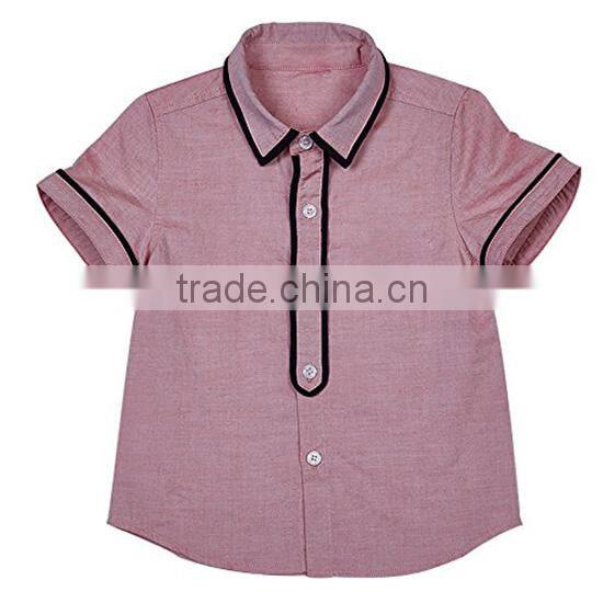 2017 new fashion short sleeve boys / girls shirt kids clothes