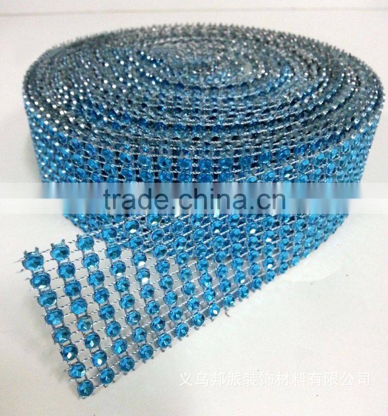Diamond Wrap Ribbon 1.4INCHx10 YARDS-for Wedding Decorations/Party/Home Decor