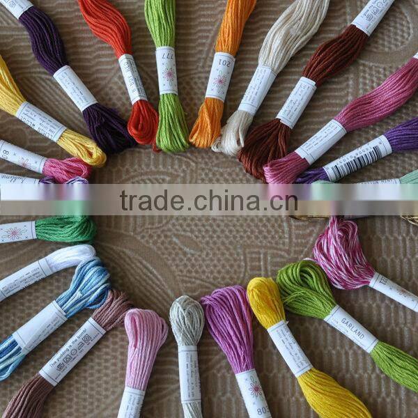 HOT colored cotton mercerized dmc floss