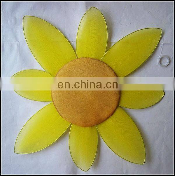 Sun flower made from stocking