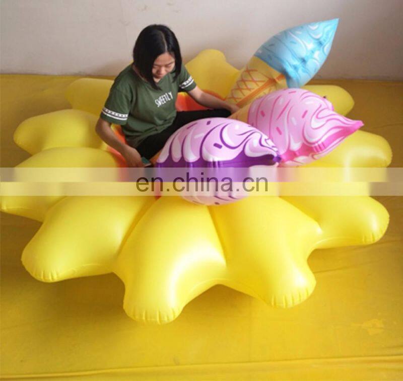 Ice Cream Cone Pool Inflatable Float