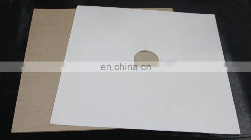 Pack of 4 Black Gas Rang Protectors Reusable Easy Clean