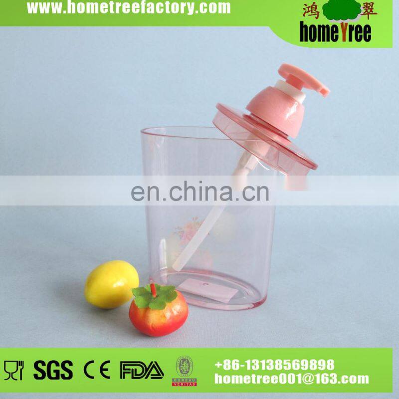 New Rectangle Bathing Plastic Shampoo Bottle Packaging (Green/Blue)