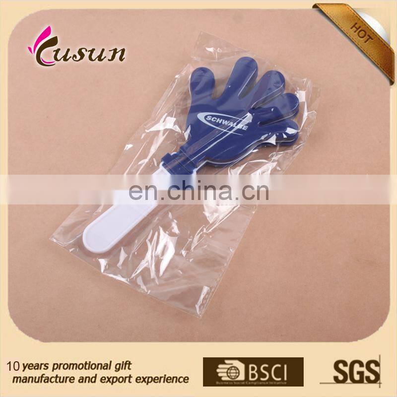 High quality Custom plastic hand clapper,rattle noise maker