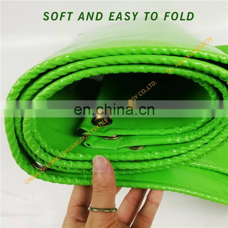 Coating cloth PVC mesh cloth green canvas tarpaulin red cover cloth China windsurfing factory