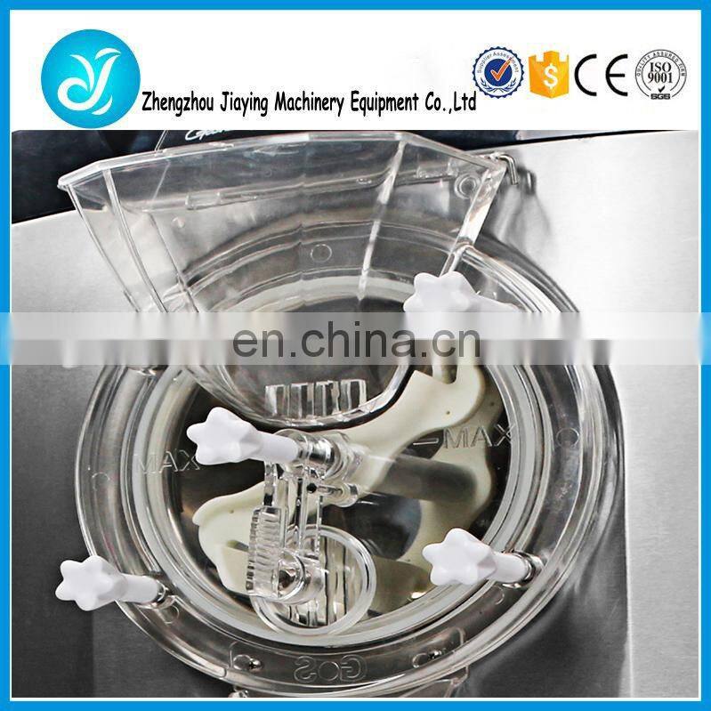 Commercial hard ice cream maker machine