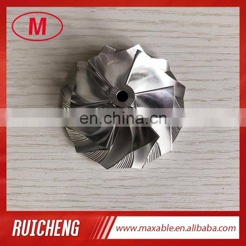 TD04HL reverse 6+6 blades 47.10/63.40mm turbo milling/aluminum 2618/billet compressor wheel