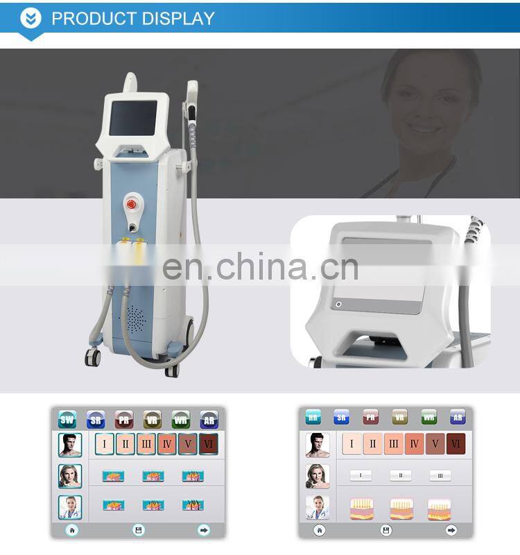 LFS-K3 LEFIS IPL Laser Beauty Equipment/Portable Elight ipl+ND yag laser/ hair removal tattoo removal machine