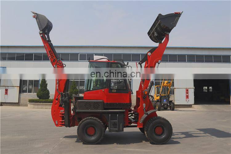 Multi-purpose 60-120HP diesel backhoe loader with cabin