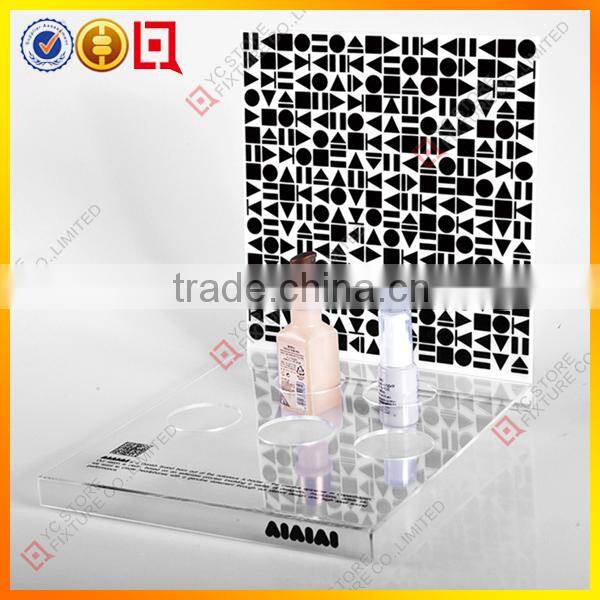 Clear acrylic eliquid display stand/acrylic makeup display