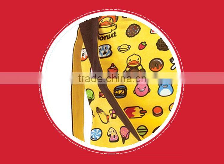 Fashion sublimation college student long strap shoulder bag for girls