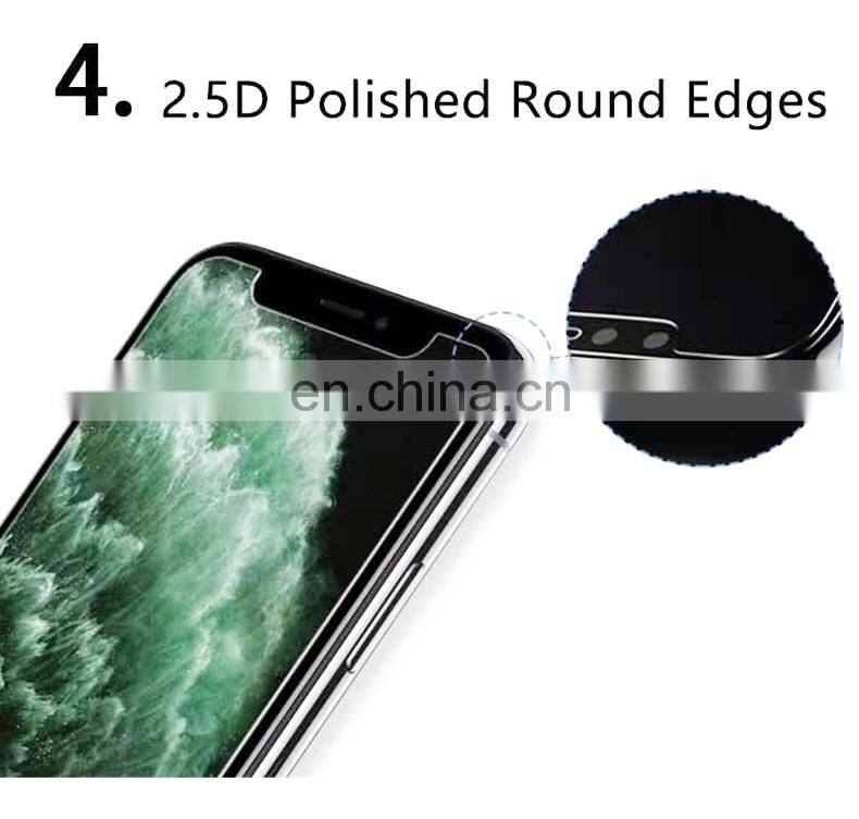 New hot-selling surface mobile phone screen for iPhone 6/7/8/11 pro max tempered glass screen protector Phone film