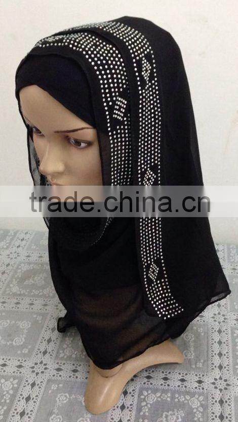 S115 latest design long muslim scarf