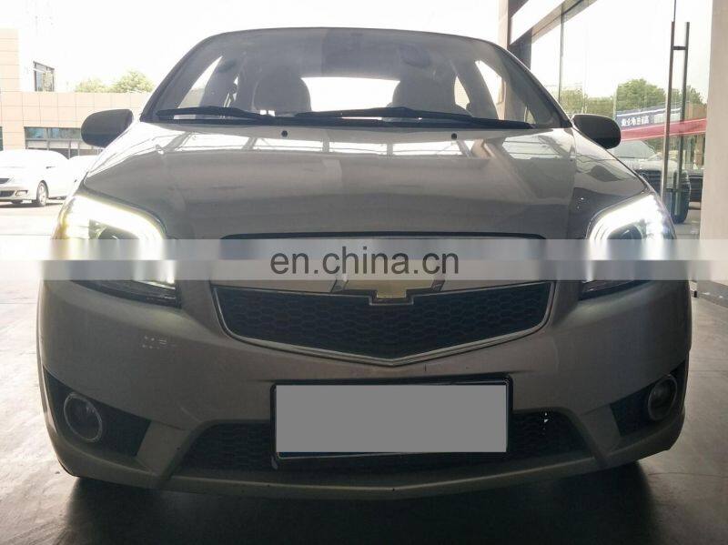 Yellow LED Dynamic Turning Light Modify Headlamp For Chevrolet Lova 2004