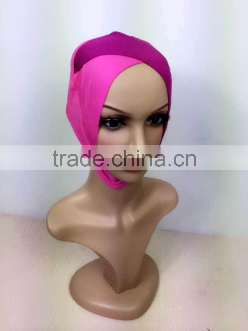 U079 fashion convenient Turban cotton muslim underscarfs