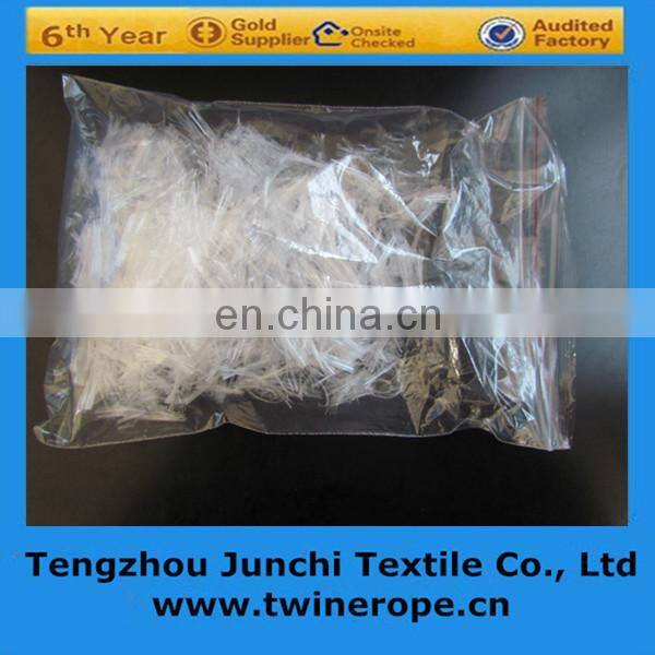 natural pp fiber monofilament for cement